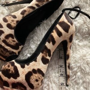 Giuseppe Zanotti leopard heels